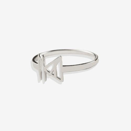Monogram Name Ring