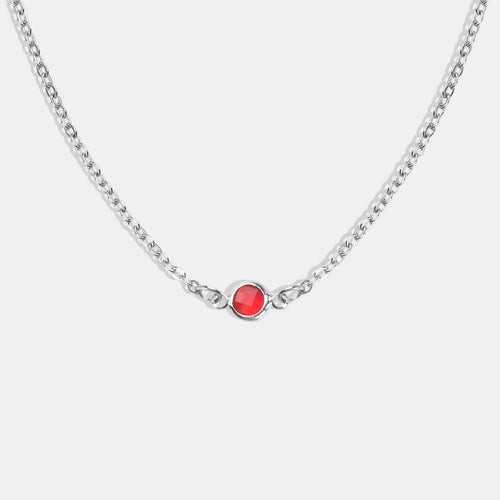 Multi-Stone Birthstone Necklace