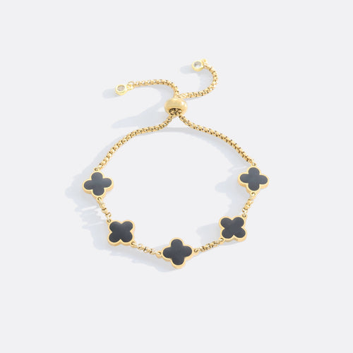 Clover Enamel Bracelet