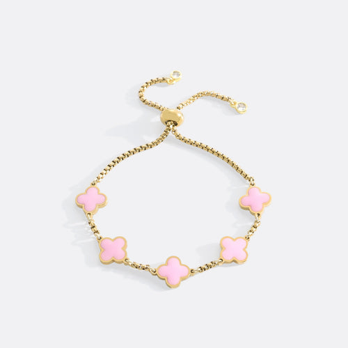 Clover Enamel Bracelet