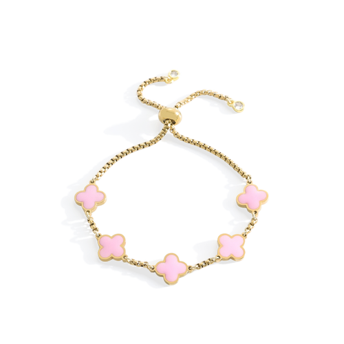 Clover Enamel Bracelet