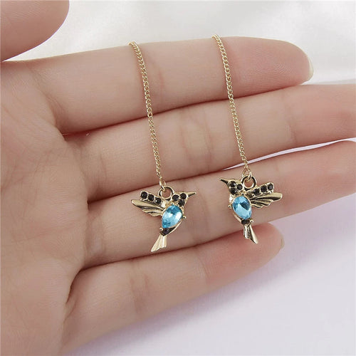 Hummingbird Drop Earrings