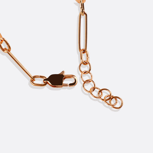 Personalized Paperclip Name Bracelet