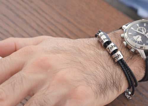 Personalized Beaded Bracelet