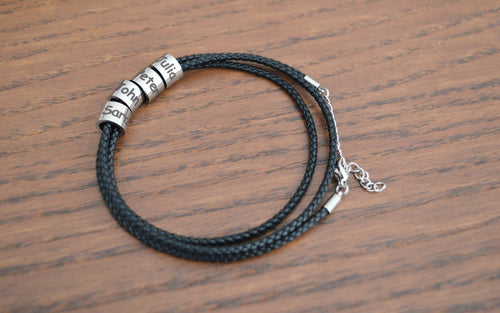 Personalized Beaded Bracelet