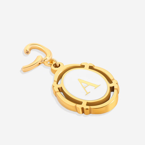 Vintage Initial Charm