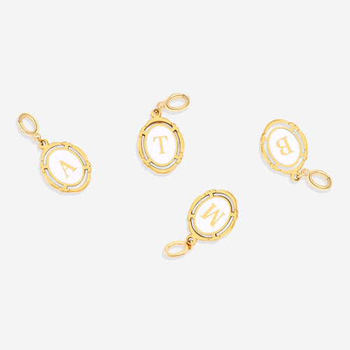 Vintage Initial Charm