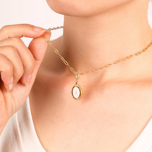 Vintage Initial Charm