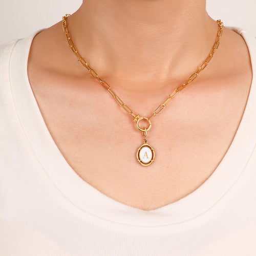 Vintage Initial Charm