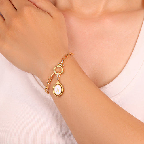 Vintage Initial Charm