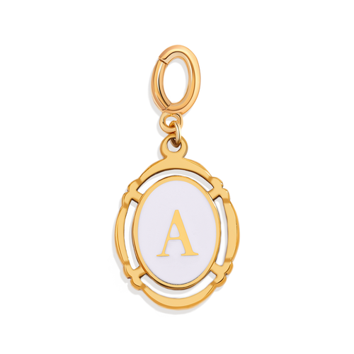 Vintage Initial Charm
