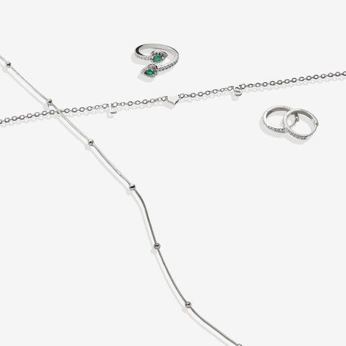 Pave Huggie Hoop Earrings