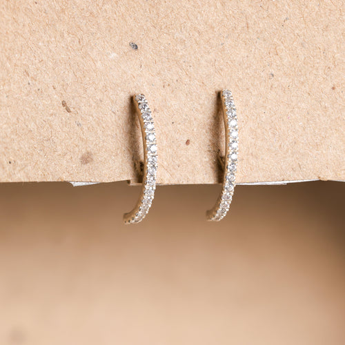 Pave Arc Studs