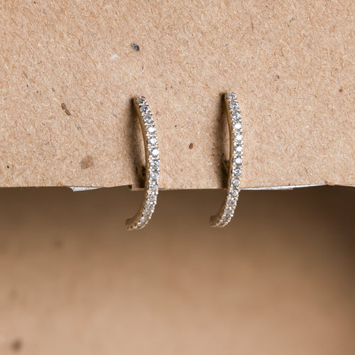 Pave Arc Studs