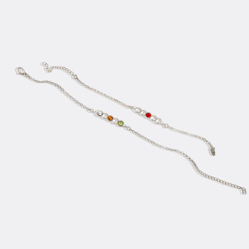 Peas in a Pod Birthstone Bracelet