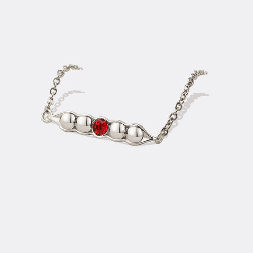 Peas in a Pod Birthstone Bracelet