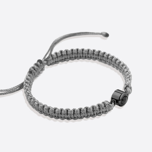 Personalized Braided Photo Bracelet