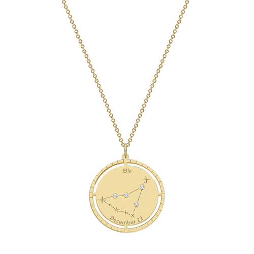 Personalized Constellation Pendant Necklace