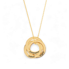 Personalized Linked Circle Necklace