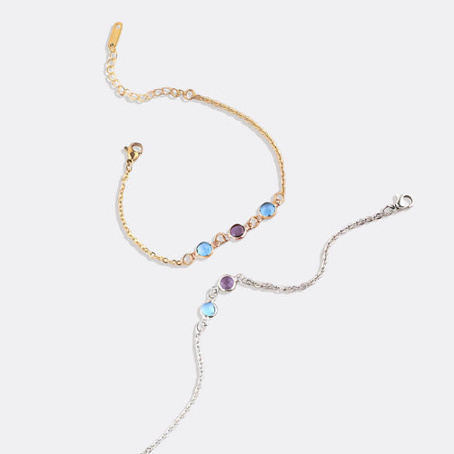 Personalized Birthstone Bracelet