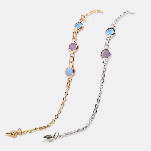 Personalized Birthstone Bracelet