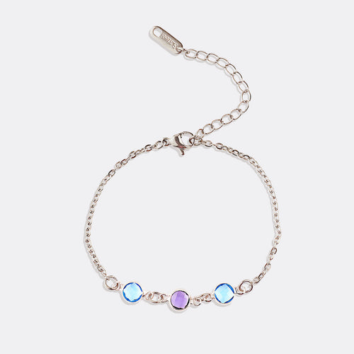 Personalized Birthstone Bracelet