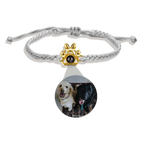 Pet Paw Photo Bracelet