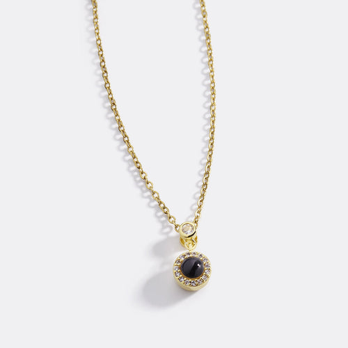 Petite Halo Photo Necklace
