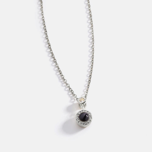 Petite Halo Photo Necklace