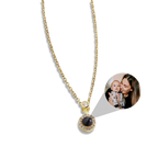 Petite Halo Photo Necklace