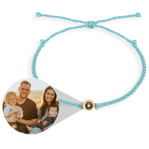 Personalized Adjustable Photo Bracelet