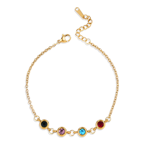 Personalized Birthstone Bracelet