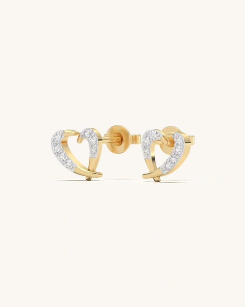 Open Heart Studs