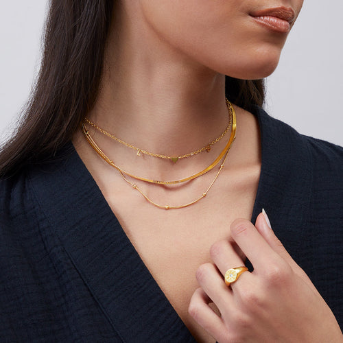 Herringbone Chain Necklace