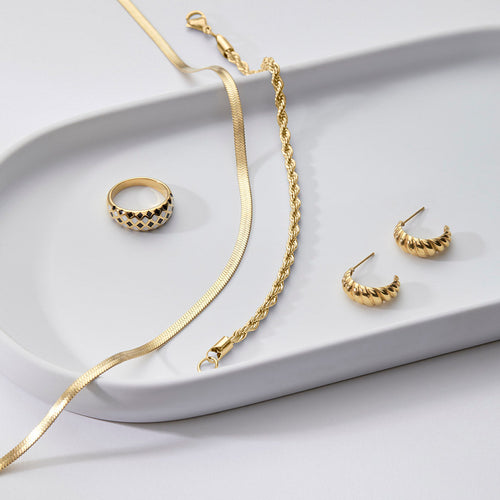 Herringbone Chain Necklace