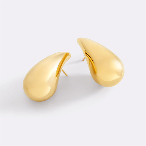 Sculptural Raindrop Earrings