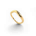 Sculptural Wavelength Ring