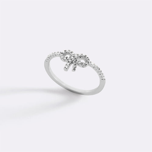 Pave Bow Ring