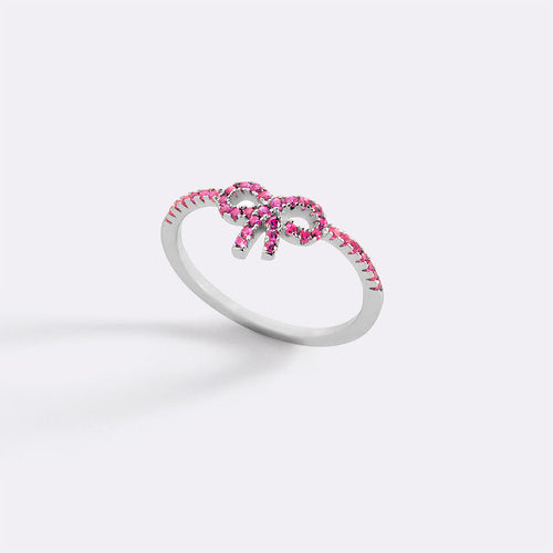Pave Bow Ring