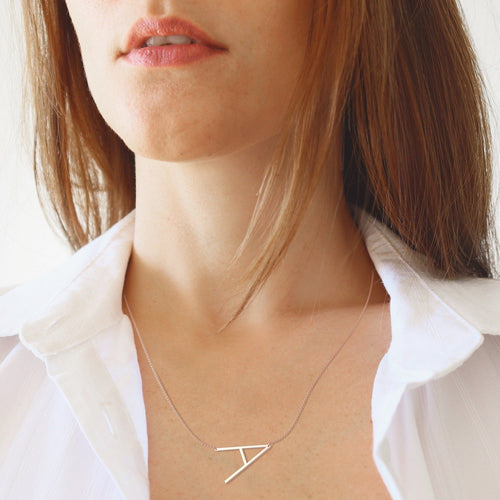Statement Initial Necklace