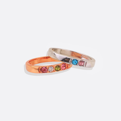 Stackable Birthstones Band Ring