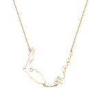 State Pride Name Necklace