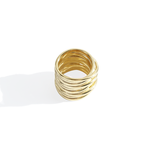 Statement Coil Ring