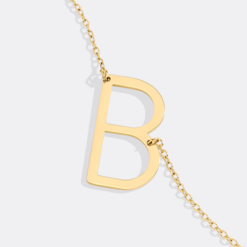 Statement Initial Necklace