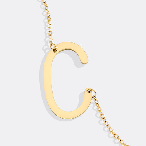 Statement Initial Necklace