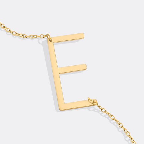 Statement Initial Necklace