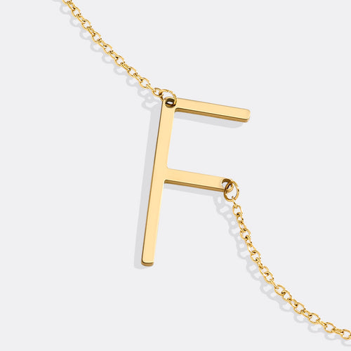 Statement Initial Necklace