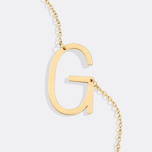 Statement Initial Necklace