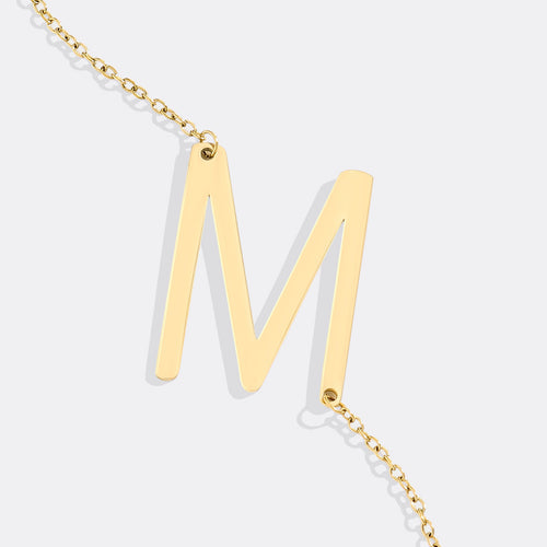 Statement Initial Necklace