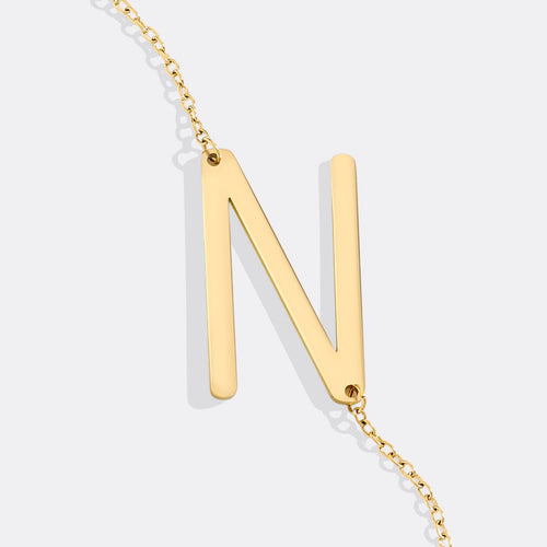 Statement Initial Necklace